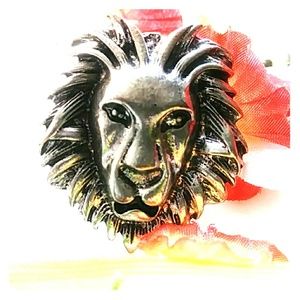 Adjustable Lion's Head Fashion Ring